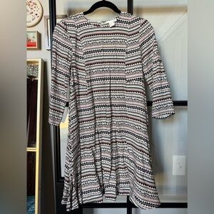 H&M Shift Dress in Geometric Pattern